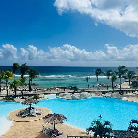Studio Vue Mer Piscine Plage Kaz Punch Manganao Chez Julie سانت فرانسوا المظهر الخارجي الصورة