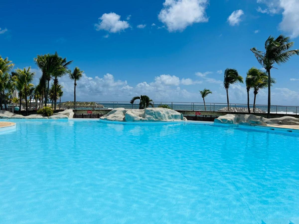 Studio Vue Mer Piscine Plage Kaz Punch Manganao Chez Julie سانت فرانسوا المظهر الخارجي الصورة