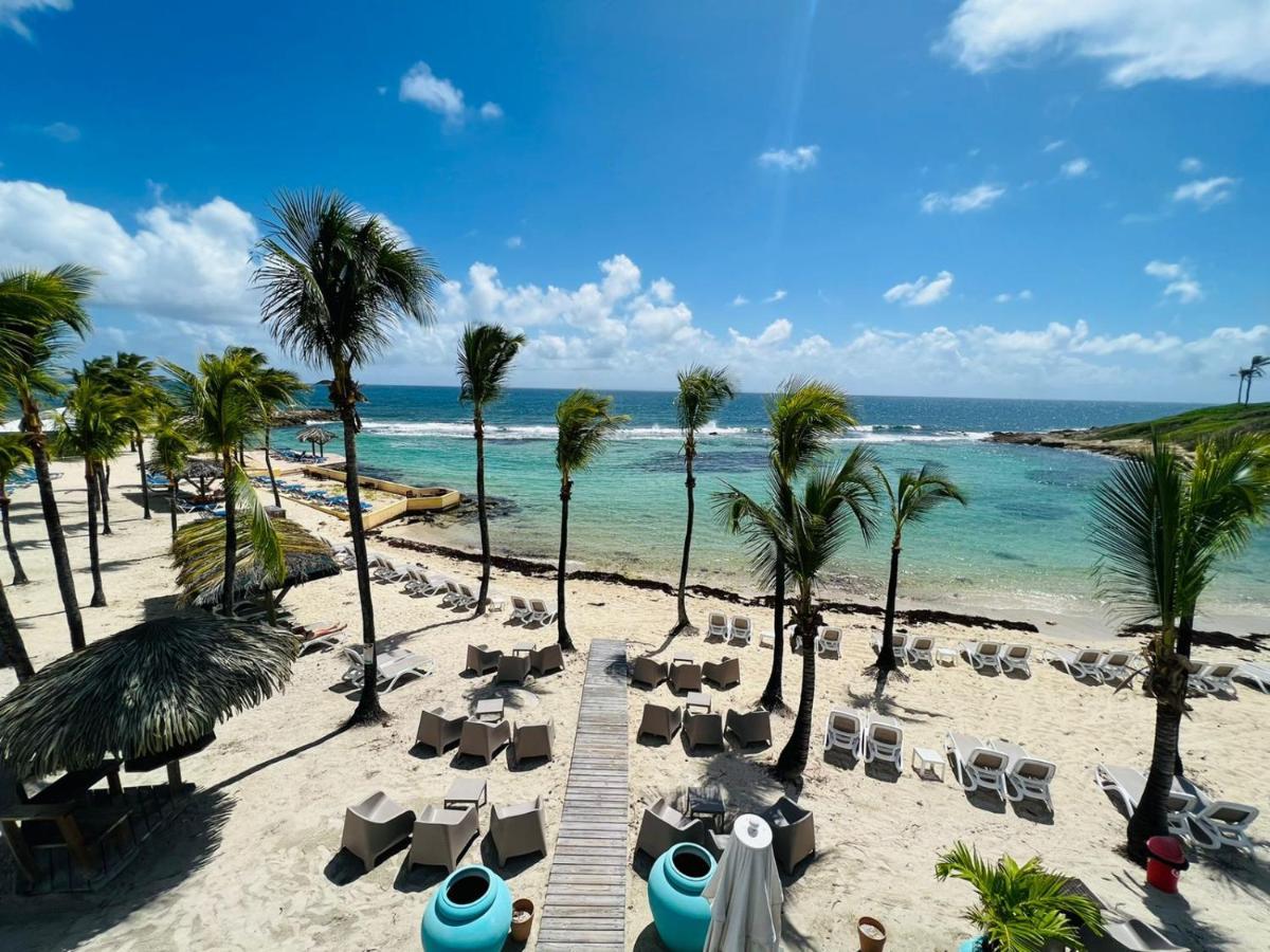 Studio Vue Mer Piscine Plage Kaz Punch Manganao Chez Julie سانت فرانسوا المظهر الخارجي الصورة