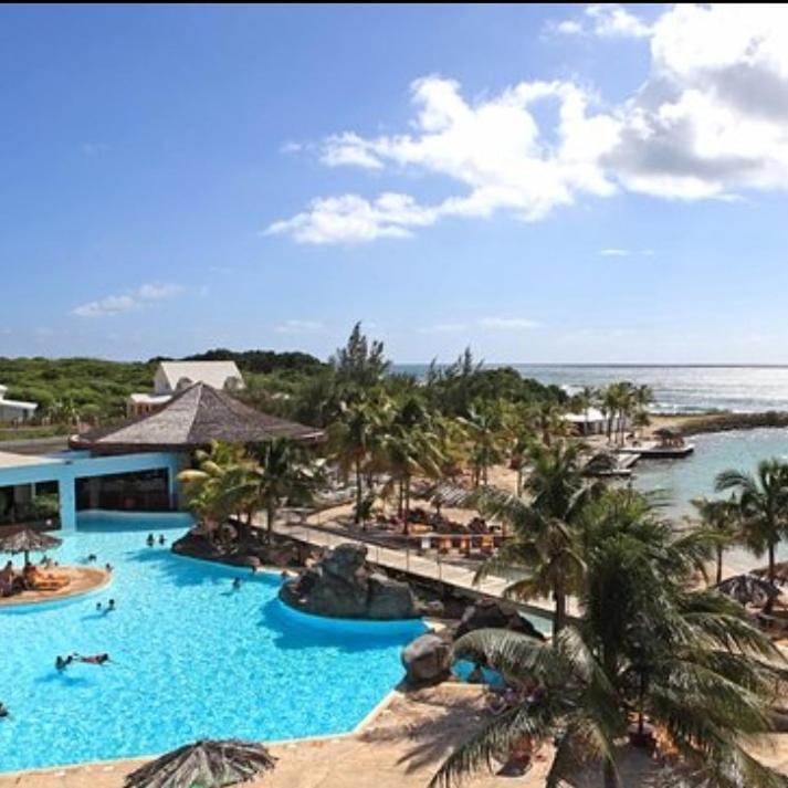 Studio Vue Mer Piscine Plage Kaz Punch Manganao Chez Julie سانت فرانسوا المظهر الخارجي الصورة