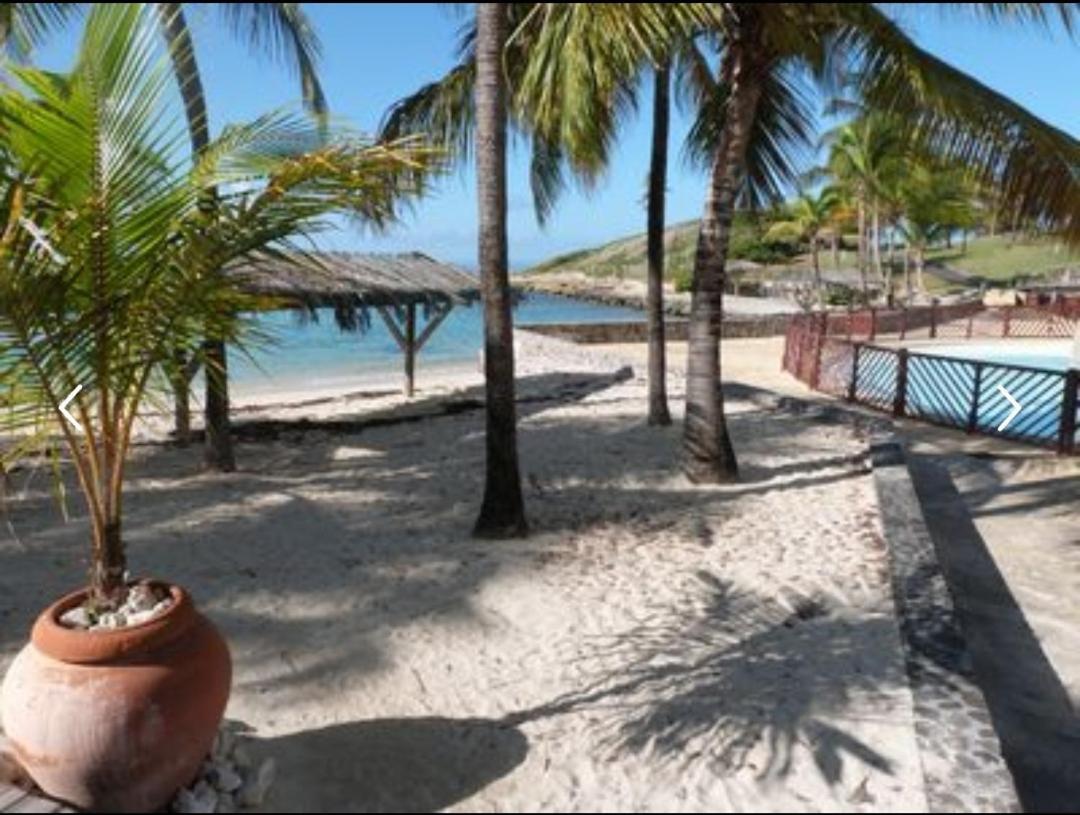 Studio Vue Mer Piscine Plage Kaz Punch Manganao Chez Julie سانت فرانسوا المظهر الخارجي الصورة